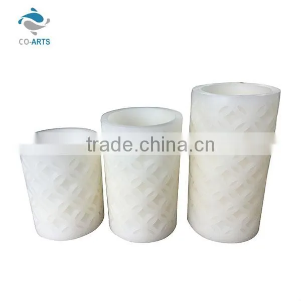 2015 New products white led moving flame candle for home decoration