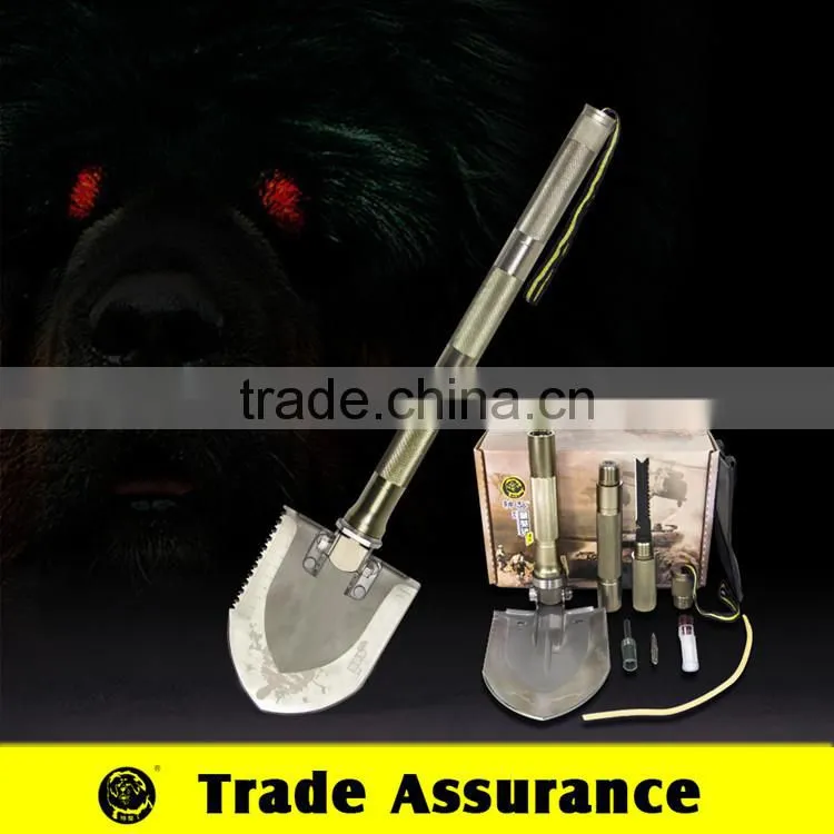 2015 Camper's Huting Gear Best Picking Digging Tool All Metal Folding Shovel