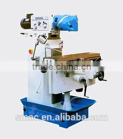the hot sale and low cost light-duty universal swivel head milling machine USMQ26 of china of SMAC