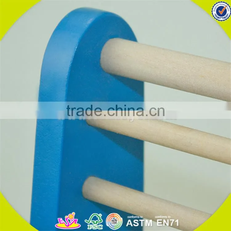 wholesale multifunctional Kids wooden abacus toy Colorful wooden toy abacus superior quality wooden abacus toy W12A010