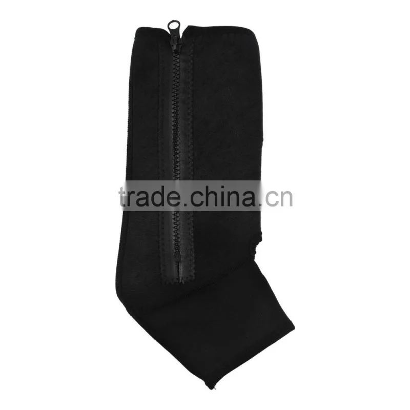 Ankle Support Sleeve Shield Zip Up Compression Support