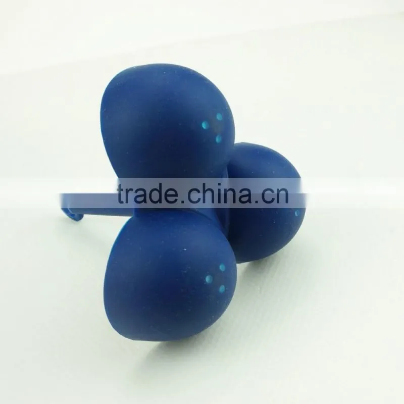 16064 3 PCS Silicone Egg Steamer with Handle