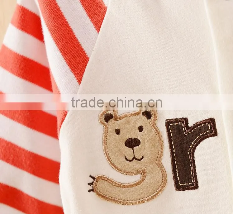Baby romper wholesale, cotton baby hooded romper