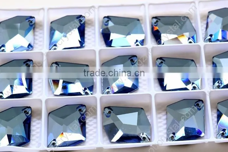 Special k5 crystal machine cut sewing on flatback stone tear drop rhinestones