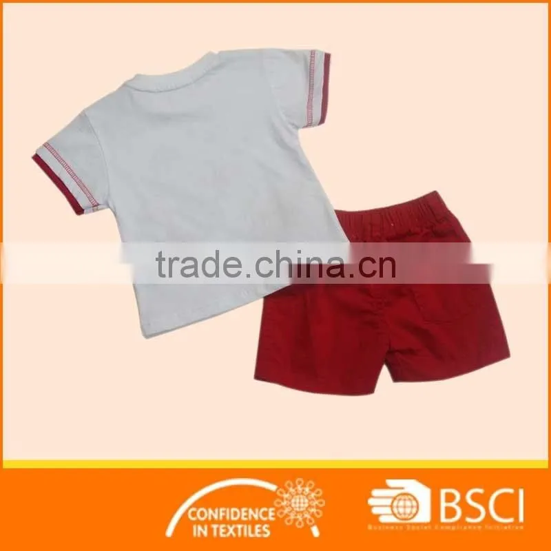 New Summer Cartoon Soft Cotton Baby Girl Kids Clothing Set