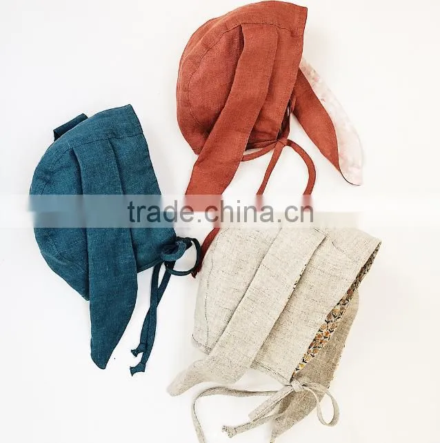 New Arrivals Cute Girl Special Birthday Gifts Rabbit Bonnets Good Quality Baby Bonnet