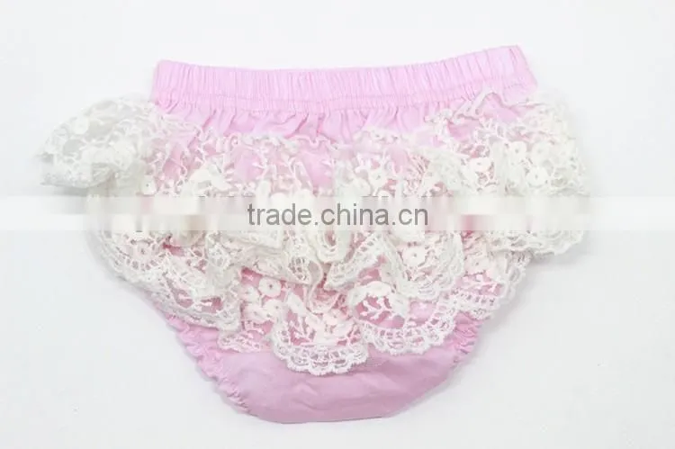 Wholesale baby children underwear for kids girls lace toddler infant diaper covers