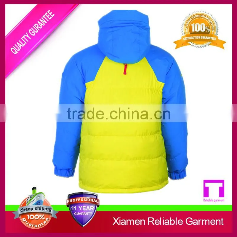 2016 Contrast colour first western down jackets xxl