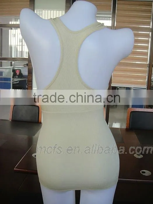 Elastic hot shapes tight underwear nude seamless women's full body shaper