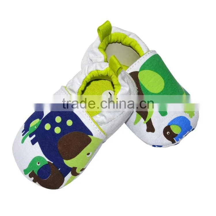 Elephant Printed Cotton Baby footwear
