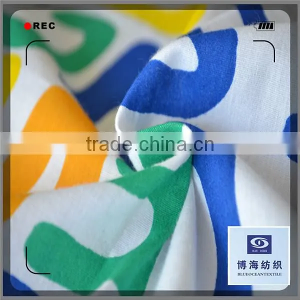 Custom Printed Cotton Poplin Fabric