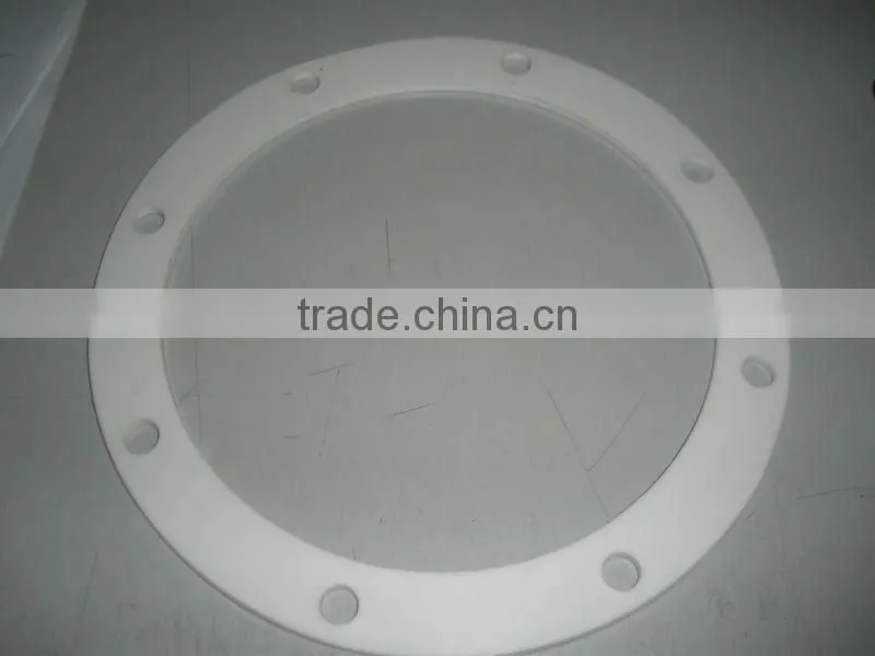white virgin ptfe gasket/ptfe glange gasket