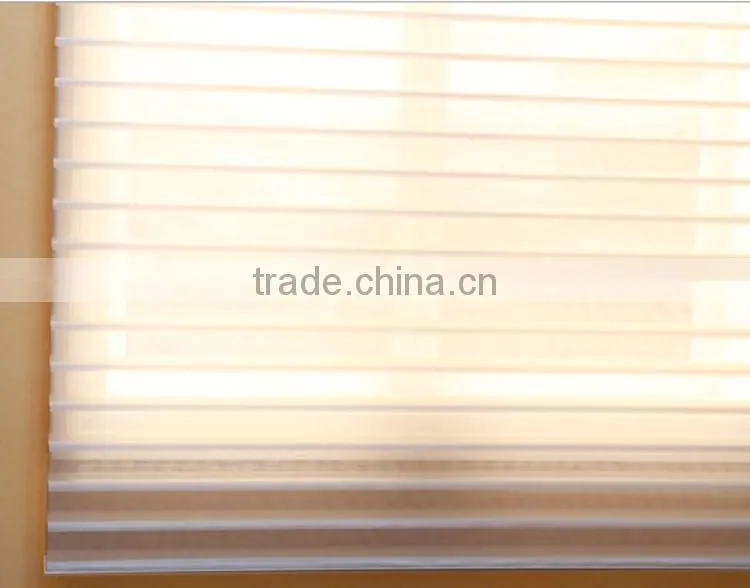 100% polyester shangerila roller blinds shade curtain fabric in rolls