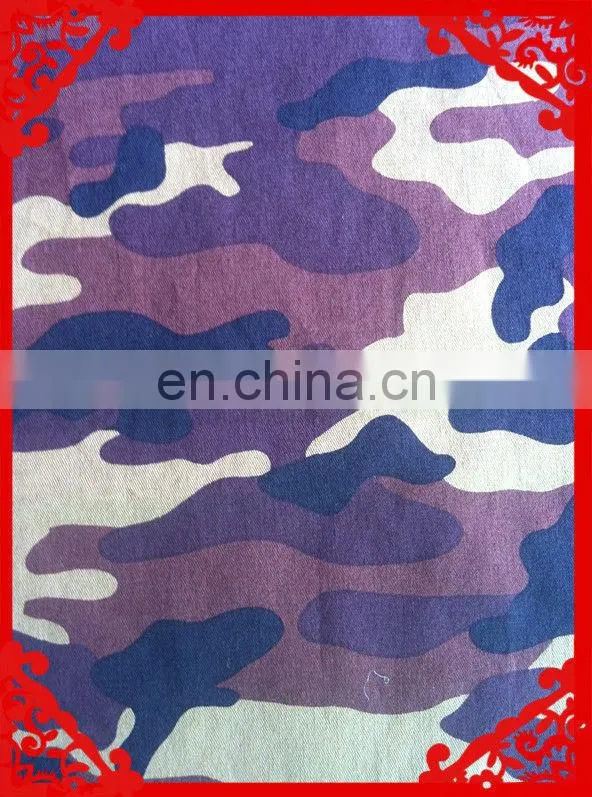 2014-2015 latest Italy design pattern 100%cotton Camouflage printed fabrics