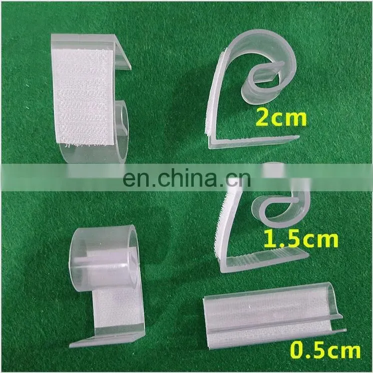 High Quality White Plastic Table Skirt Clips