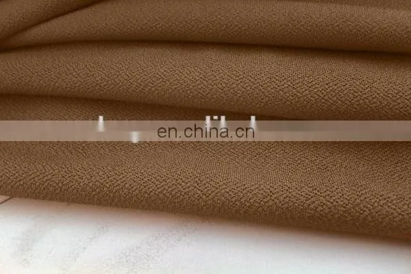 Winfar Textile Hot Sell Knit 96% Polyester 4% Spandex Ramie Women Dress Scuba Fabric