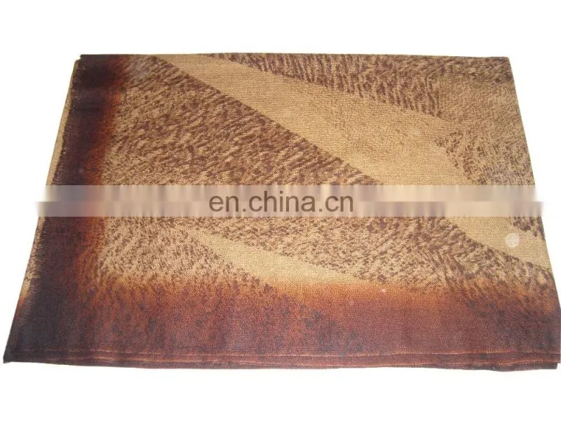 Latest Design Women Fashionable Long Cheap Shawls voile Printed Pashmina