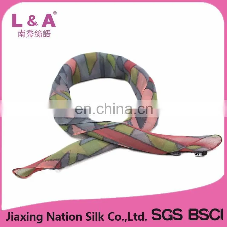 Digital printing silk kerchief
