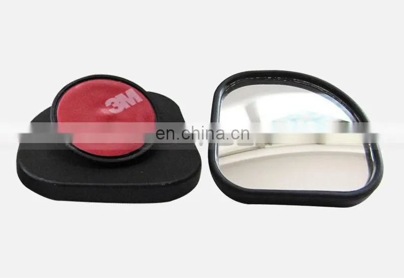 Car Front Two Side Mirror Round Double Sided Mirror for Universal Use