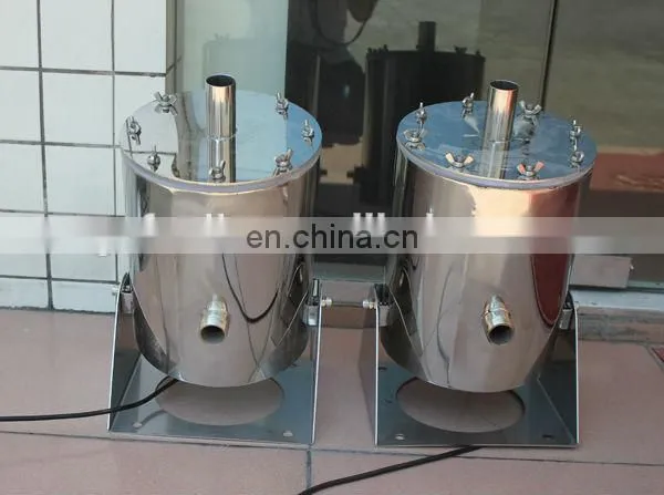 Jumping laminar jet water fountain