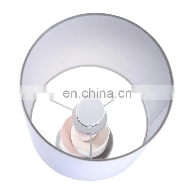 ceramic home decoration table lamp for indoor room and LED light source