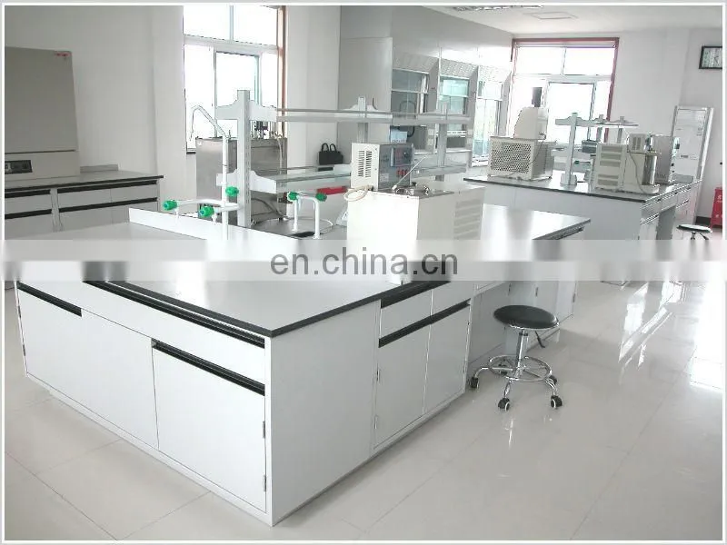 Laboratory equipment science lab furniture with steel structure