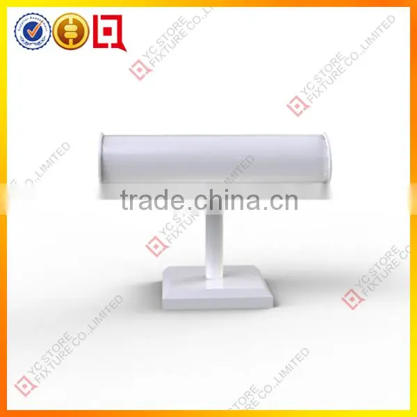 Countertop acrylic T bar bracelet display, jewelry display