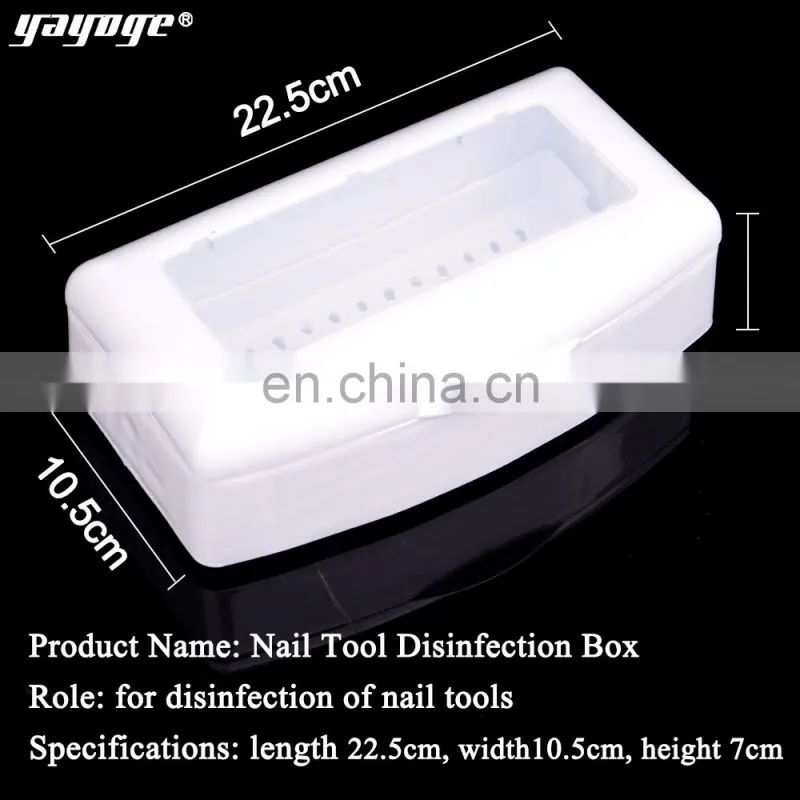Mini Nail Art Sterilizer Disinfection Box Nail Nipper Nail Manicure Equipment Tools
