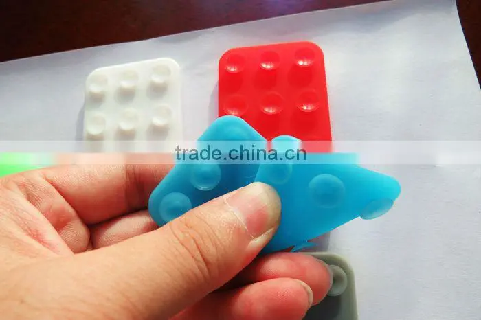 2013 soft transparent double vacuum silicone suction cup,silicone sucker