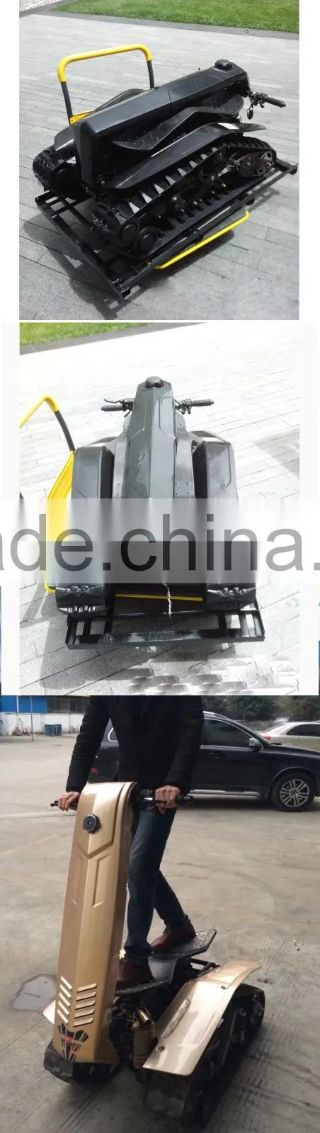 Sunnytimes-2016 new design Outdoor folding gas shredder tank scooter