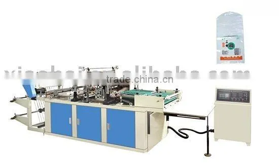 PVC PE Arc Shaped Round Buttom Sealing Chicken Bag Making Machine
