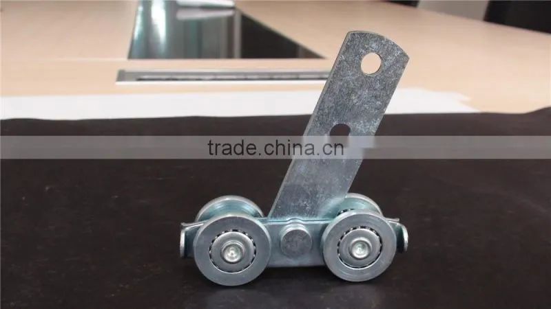 07125 Curtain sider trailer roller double rollers