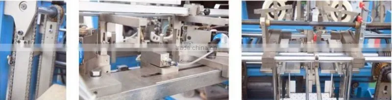 Automatic Four Corners Pasting Machine with CE & ISO YL-40AT,Pasting Machine,Paper Pasting Machine