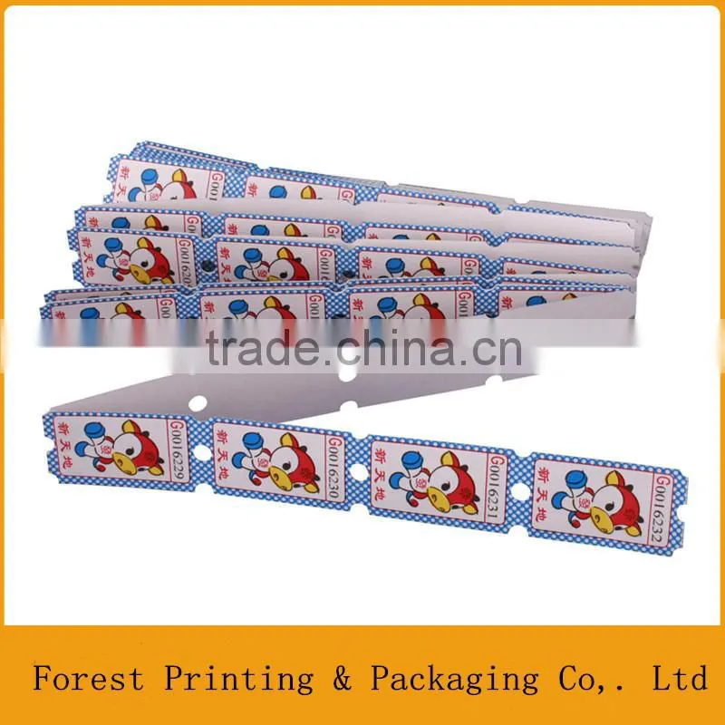 Printing service for arcade tickets,children arcade game tickets