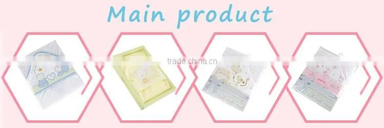 Wholesale 2016 new design 100% polyester carton baby girl bathrobes