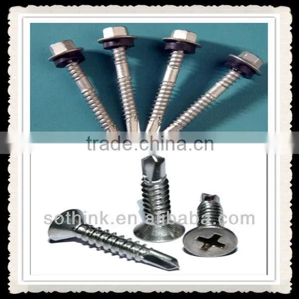 Strong Hex Washer Self drilling Screws