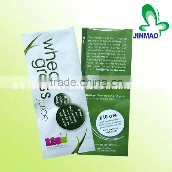 Promotion custom printing herbal essences sachet bags