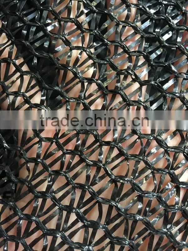 80% black color 2x50m greenhouse shade net mesh