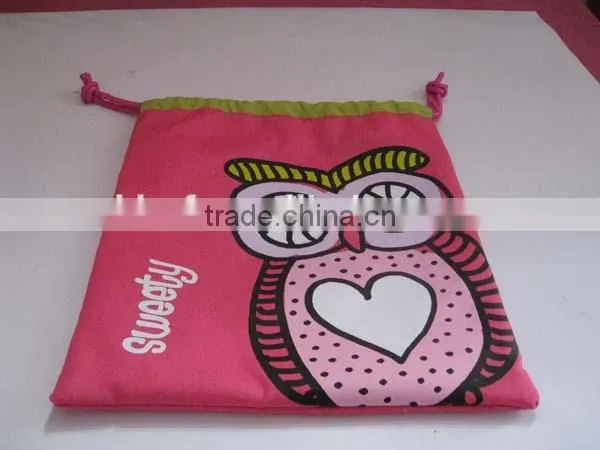 Wholesale handmade felt drawstring bag
