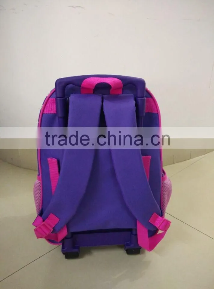 Lovely travel kid luggage with wheels