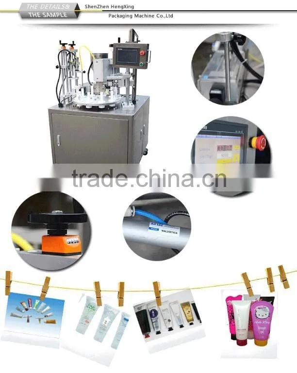 High Speed Automatic Soft Tube Filling and Sealing Machine