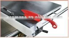 BCAMCNC! manual sliding saw table with high speed