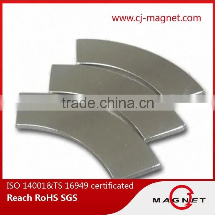 arc permanent ndfeb/neodymium magnet professional manufacturer certificated by ISO14001, ISO9001, ISO/TS16949