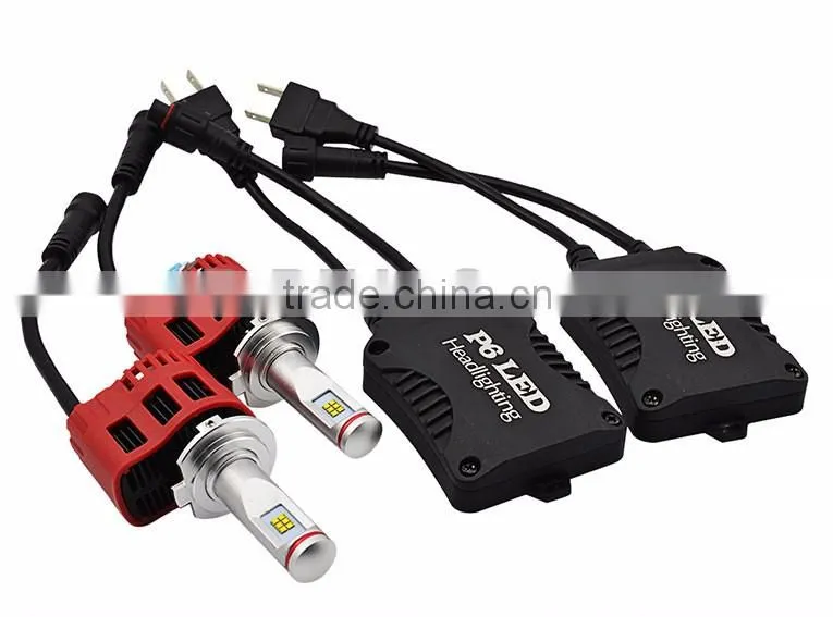 B-deals car accessories P6 led headlight bulb 4500lm H7 led headlight kit