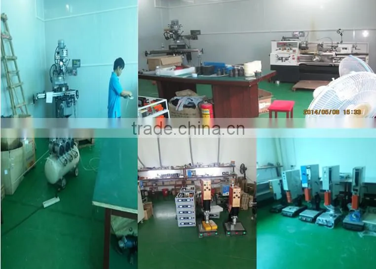 15Khz ultrasonic welder cutting for scouring pad velcro gloves hot sale high power with amplifier booster