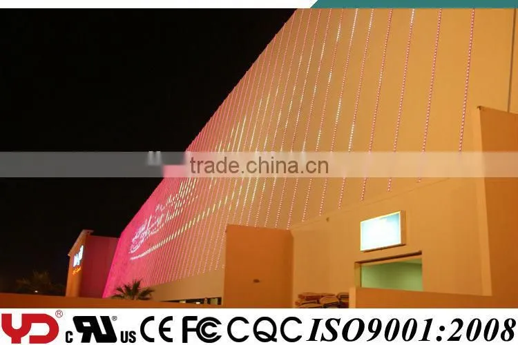 YD IP68 V-0 outdoor changing color led wall CE CQC FCC