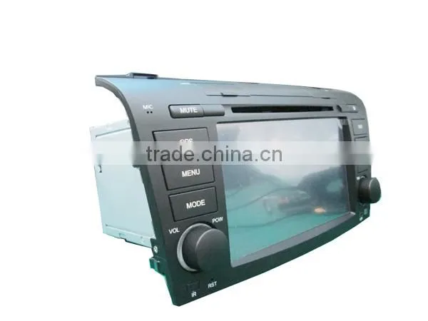 8inch android 4.0 car 2 din dvd for mazda3(2009-2012) with canbus