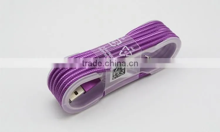 Nylon Braided USB Charging Data Cable data syne cable for Iphone