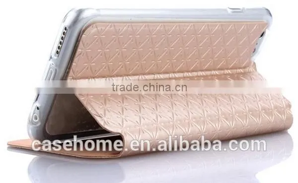 for iphone5s Fashion little flower pattern leather flip case cover
