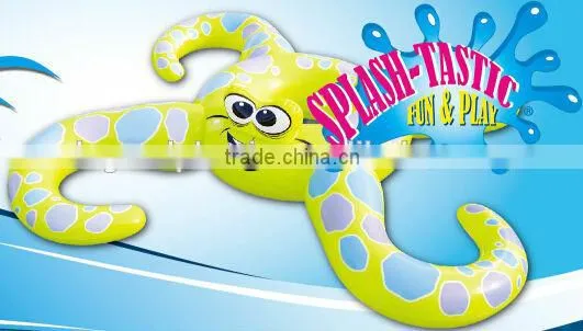 2014 new design inflatable sea animal rider for kids